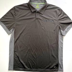 NordicTrack Dri Wicking Short Sleeve Polo Shirt With Pocket - Size XXL